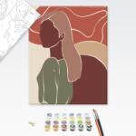 Brushme Pictare conform numerelor pentru începători unicitatea femeii - 40x50