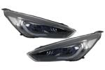 KITT Faruri LED DRL pentru Ford Focus Mk3 Facelift RHD 2015-2017, design Bi-Xenon (HLFFMK3RHD)