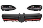 KITT Faruri LED pentru VW Golf 7 2012-2017 GTI Design cu grila centrala (COFGVWG7RBX)