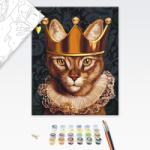 Brushme Pictare conform numerelor pisică regală - 40x50