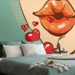 Dovido Tapet pop art sărut plin de dragoste - 343x231