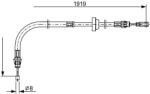 Bosch Cablu, frana de parcare BOSCH 1 987 482 710 (1 987 482 710)