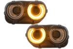 KITT Specials Faruri LED RGB negre pentru Dodge Challenger 2015-2024, set stanga-dreapta (HLDOGCHA3FR)