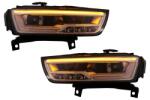 KITT Lightning Faruri Full LED pentru Audi Q3 8U Facelift 2014-2017, conversie Xenon la LED (HLAUQ38U)