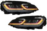 KITT Specials Faruri LED pentru VW Golf 7 VII 2012-2017 GTI Look Facelift cu semnal dinamic (HLVWG7FR)