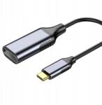  Adapter Kábel Displayport Dp Usb C Adapter 4K 60Hz Monitorhoz (5905930300495)