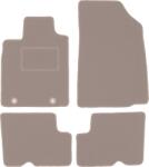 Wielganizator Autószönyegek Dacia Duster 2WD 2010-2018-hez Lux szett Bézs 4 db