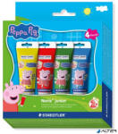 STAEDTLER Ujjfesték, STAEDTLER "Noris® Junior 8814", Peppa malac, 4 szín (8814 L1)