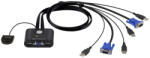 ATEN CS22U KVM Switch/kábel USB 2PC (CS22U) - tutitinta