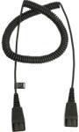 Jabra 8730-009 audio kábel 0, 5 M QD Fekete (MEN-ING-501177)