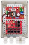 ATTE Power Kit switch PoE pentru 5 camere IP ATTE Power IP-5-11-M2, 6 porturi, 96 W, cutie exterior ABOX-M2, long range, sigurante electronice, sursa alimentare (IP-5-11-M2)
