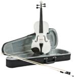 KlaussTech Set Vioara KlaussTech, Marime 3/4, 4 Corzi, Material Lemn, Alb (clsx0899)
