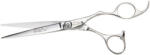  Olivia Garden SilkCut Professional fodrászolló 6, 5 hüvelyk - 17 cm, szürke
