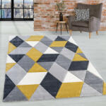 Nílus Modern szőnyeg Charlotte 8797 (Yellow-Gray) 240x330cm Sárga-Szürke