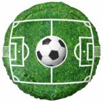 GoDan Futball mintás fólia lufi - kerek, 36 cm, csomagolt (FG-OBBO) - pepita
