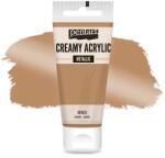 Pentart krémes akrilfesték, metál, 60 ml - bronz