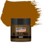 Pentart fényes akrilfesték, 50 ml - világosbarna