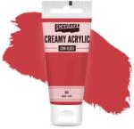 Pentart krémes akrilfesték, selyemfényű, 60 ml - piros
