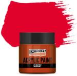 Pentart fényes akrilfesték, 50 ml - piros