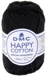DMC Happy Cotton amigurumi pamutfonal, 20 g - 775, fekete