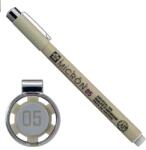 Sakura Pigma Micron 05 műszaki rajztoll, 0, 45 mm - világosszürke (XSDK0542)