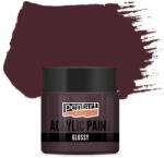 Pentart fényes akrilfesték, 50 ml - padlizsán