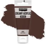 Pentart krémes akrilfesték, selyemfényű, 60 ml - barna