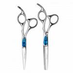  Olivia Garden Xtreme Professional Offset ollókészlet: 14 cm-es trimmelő + 15 cm-es trimmelő