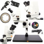  Szett Trinokuláris Mikroszkóp Rosfix Pluto Pro MSPP-T-BB1-KU - Sony 5MP USB Kamera | 2K, 7-45x, 100mm | Elektronika