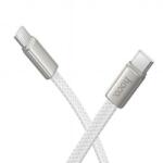 hoco. Cablu Date si Incarcare USB-C - USB-C HOCO X125, 60W, 1m, Alb