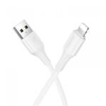 hoco. Cablu Date si Incarcare USB-A - Lightning HOCO X120, 18W, 1m, Alb - evomag