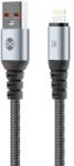 Forever Cablu Date si Incarcare USB-A - Lightning Forever Braix, 18W, 1m, Negru - evomag