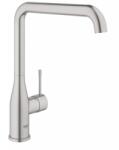 GROHE Baterie bucatarie Grohe Accent 30423DC0, inalta, tip L, monocomanda, Otel satinat (30423DC0)