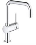 GROHE Baterie bucatarie Grohe Vento 30429000, inalta, tip U, monocomanda, Crom (30429000)