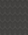  Eijffinger Topaz 394523 WAVE Grafikus Chevron /cikk-cakk/ minta fekete grafitszürke fémes hatás tapéta (394523)
