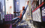  Marvel Spider-Man City Swing - Dinamikus és látványos Pókember a felhőkarcolók között Vlies digitális nyomású poszter (DX8-239)