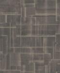  Autentikus kézműves Patchwork minta szénfekete szürkésbarna tapéta (86239419)