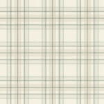  Scotch. . . jég nélkül - autentikus skótkockás minta törtfehér bézs és zöld tónusok tapéta (537437)