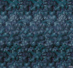  Komar Heritage Edition 1, HX6-007 Botanique Blue sűrű levélmintázat digitális nyomat (HX6-007)