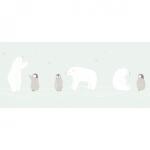  Casadeco Happy Dreams 82866234 FRISE POLAR BEAR BLUE jegesmedvék pingvinek kék fekér szürke bordűr (82866234)