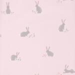  Casadeco Happy Dreams 82744111 BUNNY CORAL/ROSE nyuszik rózsaszín szürke zöld piros tapéta (82744111)