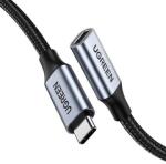 UGREEN US372 USB Type-C hosszabbító, 1 m, fekete (US372)