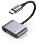 UGREEN CM231 Audio adapter és töltő elosztó, 10 cm (CM231)