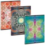 Ars Una Mandala mix A4 extra kapcsos kockás füzet (53121196) - officedepot