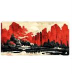 Sharkoon Mousepad Sharkoon SKILLER SGP40 D11 Gaming Mouse Pad (Red/Multicolor) (4044951042586) Mouse pad
