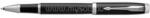 Parker Royal 1931658 IM ezüst klipszes fekete rollertoll (PARKER_7060247001) (PARKER_7060247001)