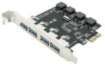 Blackbird PCIe vezérlőkártya (4x USB 3.0) (BH1295)
