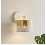 Emibig Aplica de perete LUX 1xE27/15W/230V alb/auriu (EB0328)