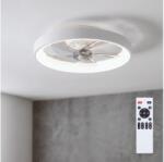 Brilagi - Ventilator de tavan LED dimabil, 34W/230V, Ø 50 cm, alb + telecomandă (BG4012)