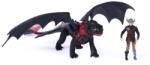 Spin Master Set Spin Master Cum sa iti dresezi dragonul tootless si hiccup +4 ani (6075557) Figurina